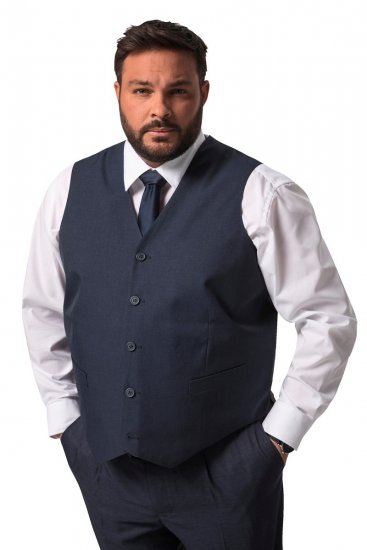 Men+ 665 Sevilla Kostuumgilet Donkerblauw - Pakken - Grote Maten Kostuum Heren