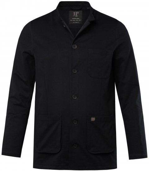 JP1880 Comfortable & Stretchy FLEXNAMIC® Light Jacket Black - Jassen - Grote Maten Herenjassen