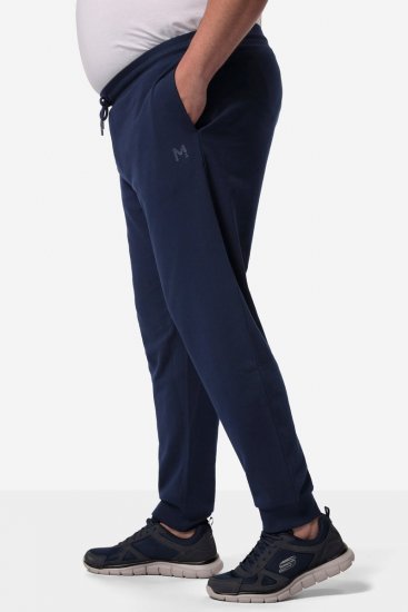 Men+ 111 Joggingbroek bellyfit Donkerblauw - Joggingbroeken & shorts - Joggingbroeken & Shorts Heren Grote Maten
