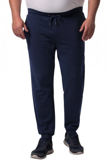 Men+ 111 Joggingbroek bellyfit Donkerblauw - Joggingbroeken & shorts - Joggingbroeken & Shorts Heren Grote Maten