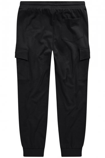 Men+ 113 Joggingbroek met cargozakken Zwart - Joggingbroeken & shorts - Joggingbroeken & Shorts Heren Grote Maten