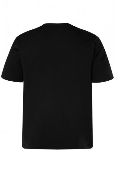 Men+ 180 T-shirt Rockin' Zwart - T-shirts - Grote Maten T-shirts Heren
