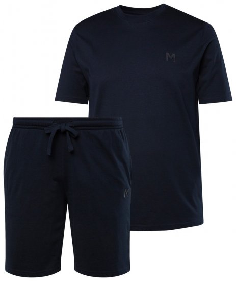 Men+ 196 Pyjama kort model Donkerblauw - Ondergoed & zwem - Grote Maten Ondergoed Heren