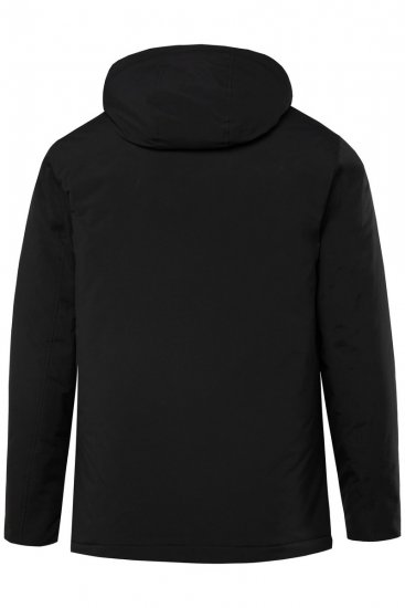 JP1880 832202 Fieldjacket met capuchon Zwart TALL - TALL jassen - TALL jassen met extra lengte