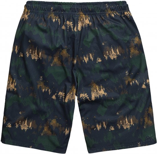 JP1880 Jay-Pi Bermuda QuickDry Mesh Fitness Shorts Khaki - Sportkleding & outdoor - Grote Maten Sportkleding Heren