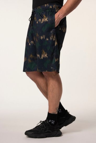JP1880 Jay-Pi Bermuda QuickDry Mesh Fitness Shorts Khaki - Sportkleding & outdoor - Grote Maten Sportkleding Heren