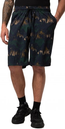 JP1880 Jay-Pi Bermuda QuickDry Mesh Fitness Shorts Khaki - Sportkleding & outdoor - Grote Maten Sportkleding Heren