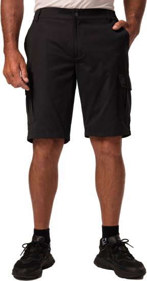 JP1880 Jay-Pi Bermuda QuickDry Cargo Shorts Black - Sportkleding & outdoor - Grote Maten Sportkleding Heren