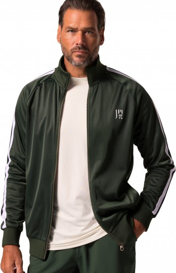 JP1880 Jay-Pi Fitness Technical Training Jacket Dark Green - Sportkleding & outdoor - Grote Maten Sportkleding Heren
