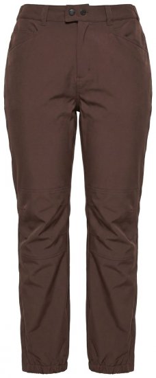 Ulla Popken 834662 Softshellbroek met fleecevoering Taupe - Outdoor - 