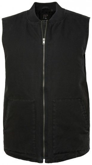 JP1880 834734 Canvasbodywarmer Zwart - Jassen - Grote Maten Herenjassen