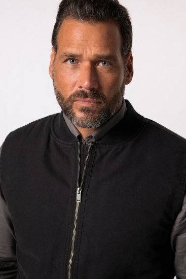 JP1880 834734 Canvasbodywarmer Zwart - Jassen - Grote Maten Herenjassen