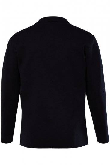 Boston Park 747 Flexlastic Gebreid colbert Donkerblauw - Pakken - Grote Maten Kostuum Heren