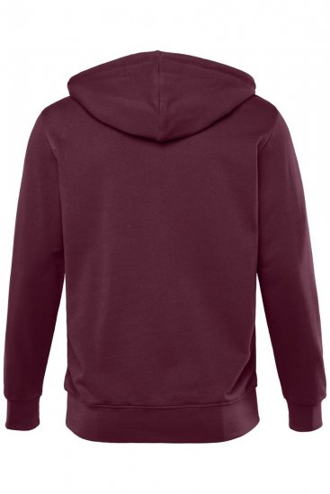 Men+ 851 Hoodie met rits Pruim - Sweaters & hoodies - Sweaters & Hoodies Grote Maten Heren