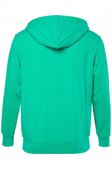 Men+ 851 Hoodie met rits Smaragdgroen - Sweaters & hoodies - Sweaters & Hoodies Grote Maten Heren