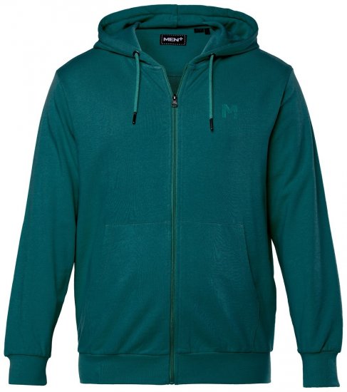 Men+ 851 Hoodie met rits Dennengroen - Sweaters & hoodies - Sweaters & Hoodies Grote Maten Heren