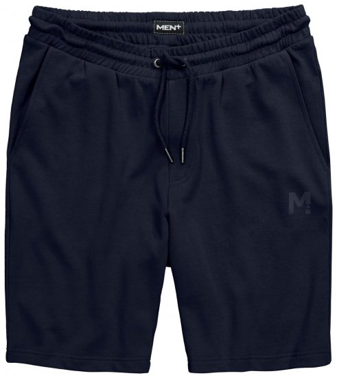 Men+ 858 Joggingshort Donkerblauw - Joggingbroeken & shorts - Joggingbroeken & Shorts Heren Grote Maten