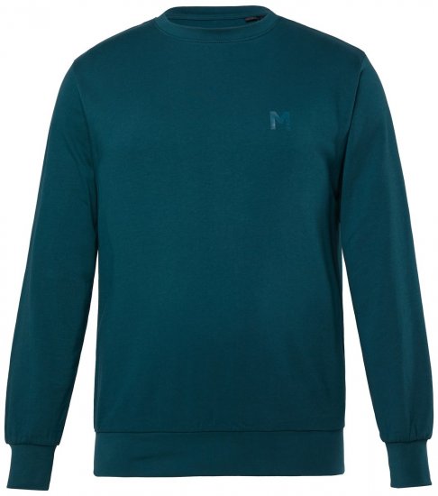 Men+ 865 Sweatshirt Donkergroen - Sweaters & hoodies - Sweaters & Hoodies Grote Maten Heren