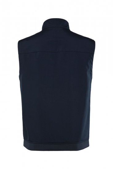 Men+ 414 Softshell bodywarmer met opstaande kraag Donkerblauw - Jassen - Grote Maten Herenjassen