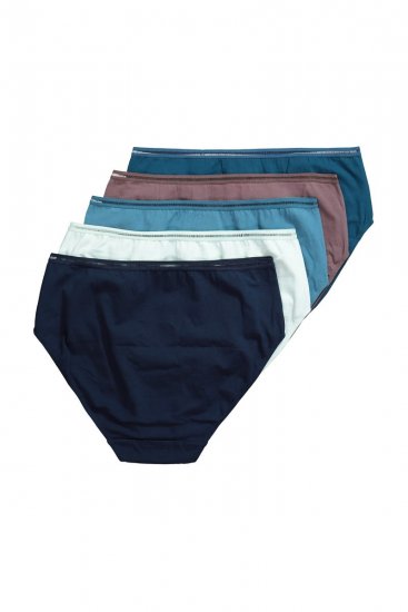 Ulla Popken 835618 Slips 5-pack Gebroken wit - Slips - 