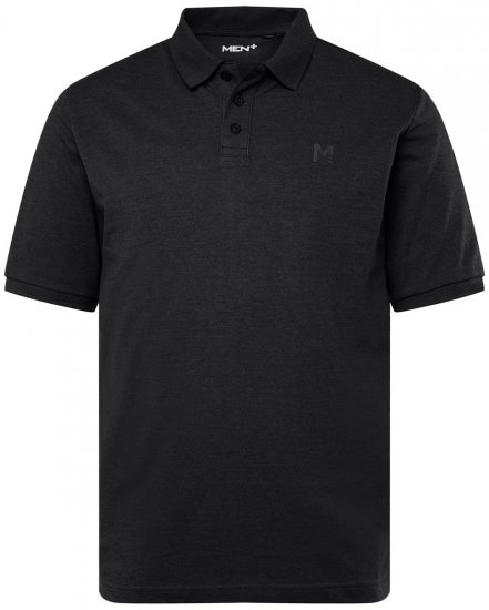 Men+ 256 Poloshirt Zwart - Polo shirts - Grote Maten Poloshirts Heren