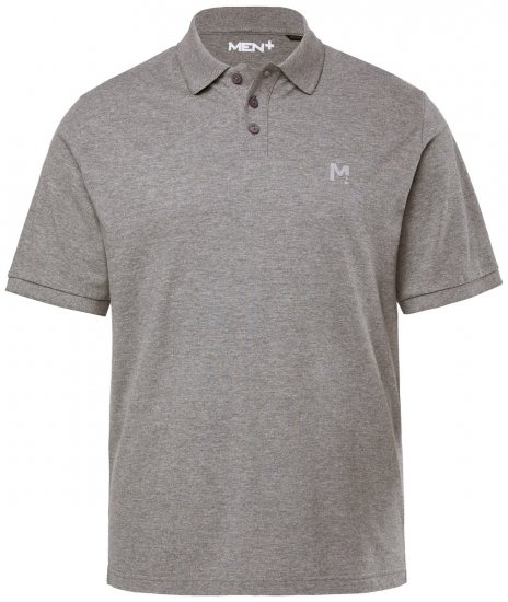 Men+ 256 Poloshirt Grijs - Polo shirts - Grote Maten Poloshirts Heren