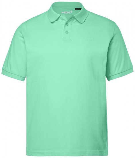 Men+ 256 Poloshirt Blauwgroen - Polo shirts - Grote Maten Poloshirts Heren