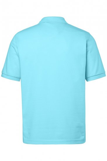 Men+ 256 Poloshirt Lichtturquoise - Polo shirts - Grote Maten Poloshirts Heren