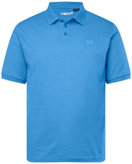 Men+ 256 Poloshirt Hemelsblauw - Polo shirts - Grote Maten Poloshirts Heren