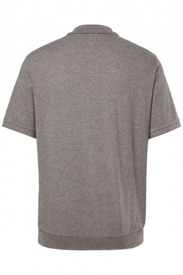 Men+ 264 Poloshirt bellyfit Grijs gemêleerd - Polo shirts - Grote Maten Poloshirts Heren