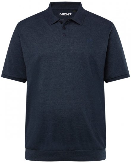 Men+ 264 Poloshirt bellyfit Donkerblauw - Polo shirts - Grote Maten Poloshirts Heren