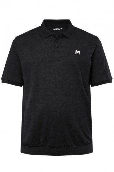 Men+ 266 Poloshirt bellyfit Zwart set van 2 - Polo shirts - Grote Maten Poloshirts Heren