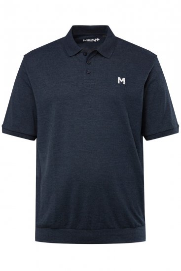 Men+ 266 Poloshirt bellyfit Donkerblauw set van 2 - Polo shirts - Grote Maten Poloshirts Heren