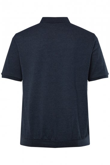 Men+ 266 Poloshirt bellyfit Donkerblauw set van 2 - Polo shirts - Grote Maten Poloshirts Heren