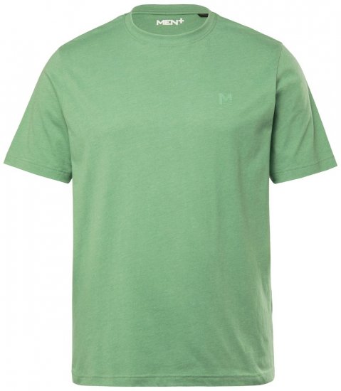 Men+ 276 T-shirt ronde hals Groen - T-shirts - Grote Maten T-shirts Heren