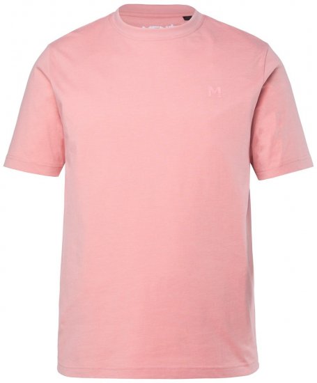 Men+ 276 T-shirt ronde hals Roze - T-shirts - Grote Maten T-shirts Heren
