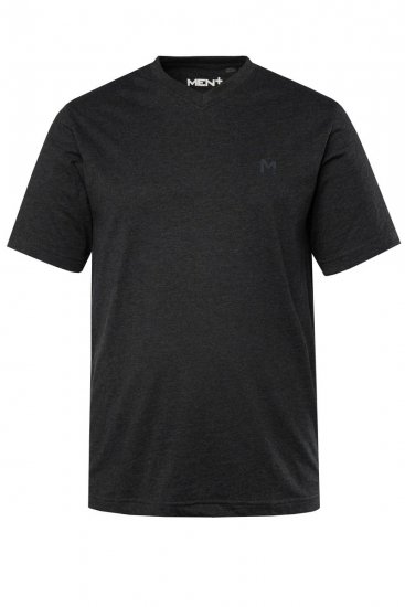 Men+ 299 T-shirt V-hals Zwart set van 2 - T-shirts - Grote Maten T-shirts Heren