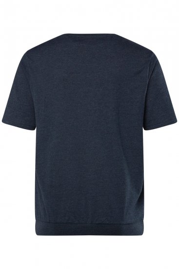 Men+ 308 T-shirt bellyfit Donkerblauw - T-shirts - Grote Maten T-shirts Heren