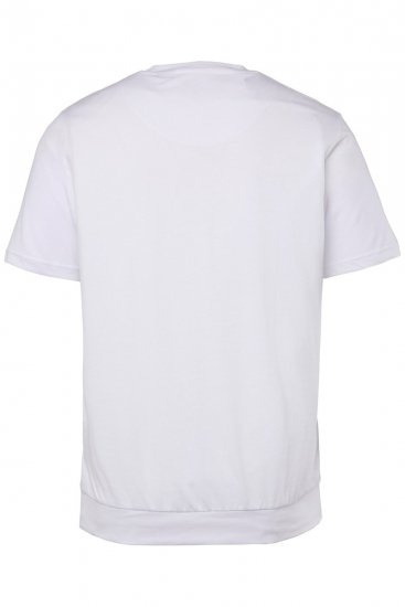 Men+ 308 T-shirt bellyfit Wit - T-shirts - Grote Maten T-shirts Heren