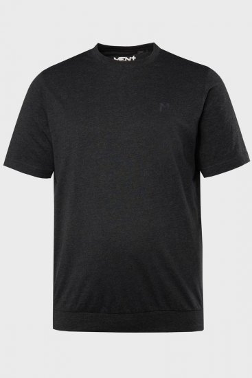 Men+ 311 T-shirt bellyfit Zwart set van 2 - T-shirts - Grote Maten T-shirts Heren