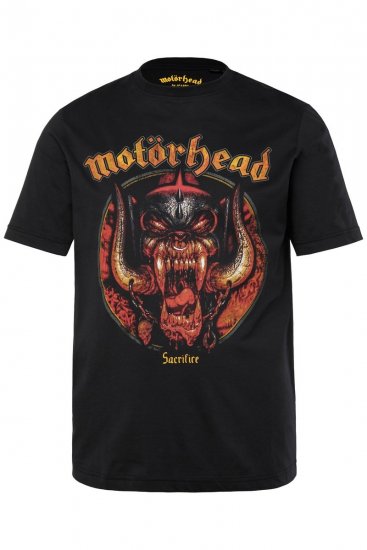 JP1880 Motörhead Sacrifice Band T-Shirt Black - T-shirts - Grote Maten T-shirts Heren