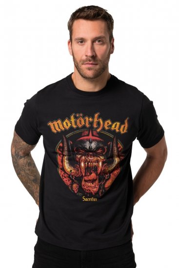 JP1880 Motörhead Sacrifice Band T-Shirt Black - T-shirts - Grote Maten T-shirts Heren