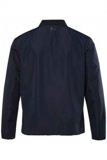Men+ 823 Ultralicht bomberjack bellyfit Donkerblauw - Jassen - Grote Maten Herenjassen