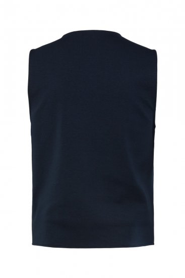 JP1880 New York Flexnamic Jersey gilet Donkerblauw - Pakken - Grote Maten Kostuum Heren