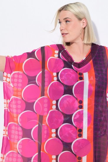 Ulla Popken 836864 Jurk Roze - Kaftans - 