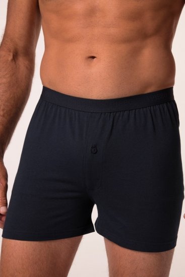 JP1880 837629 Boxershorts FLEXNAMIC® met cactusprint Donkerblauw set van 2 - Ondergoed & zwem - Grote Maten Ondergoed Heren
