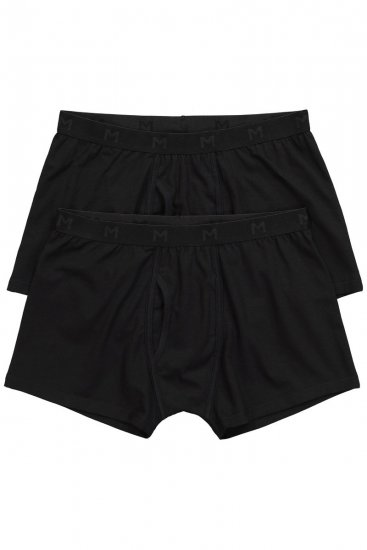 Men+ 678 Boxershorts bellyfit FLEXLASTIC® Zwart set van 2 - Ondergoed & zwem - Grote Maten Ondergoed Heren