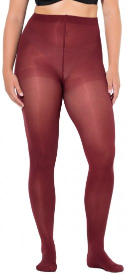 Ulla Popken 837870 Panty 100 den Wijnrood - Panty's & sokken - 