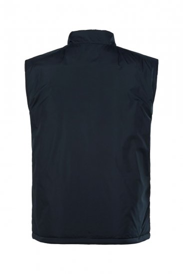 Boston Park 877 Bodywarmer met opstaande kraag en rits Donkerblauw - Jassen - Grote Maten Herenjassen