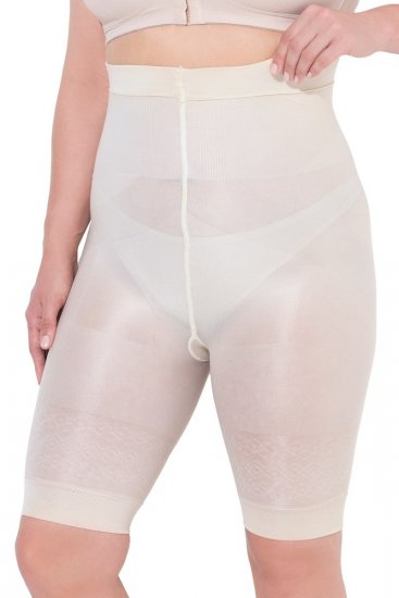 Ulla Popken 838209 Corrigerende anti-schuur shorts Gebroken wit - Anti-schuur shorts - 